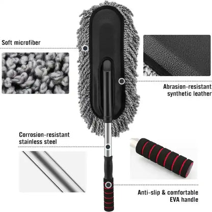 ZIP ZAP Car Duster (with Ceramic Wax infused fibres) By daynetic