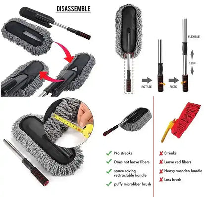 ZIP ZAP Car Duster (with Ceramic Wax infused fibres) By daynetic